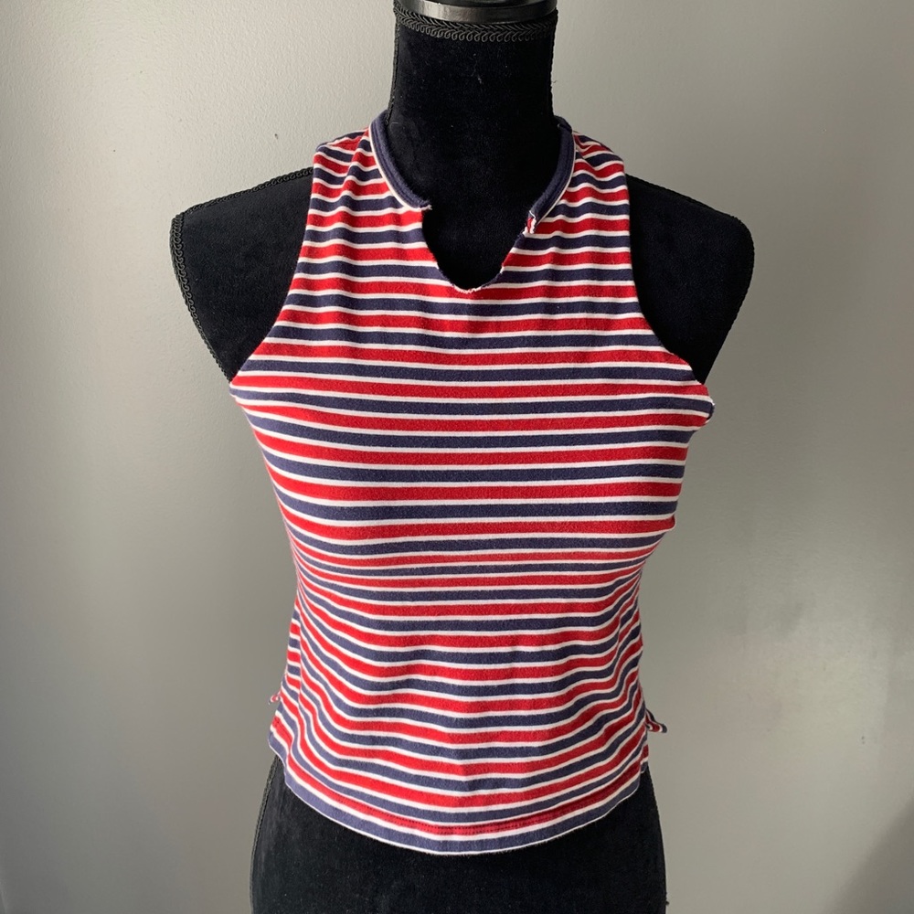 Fitted Striped Tank